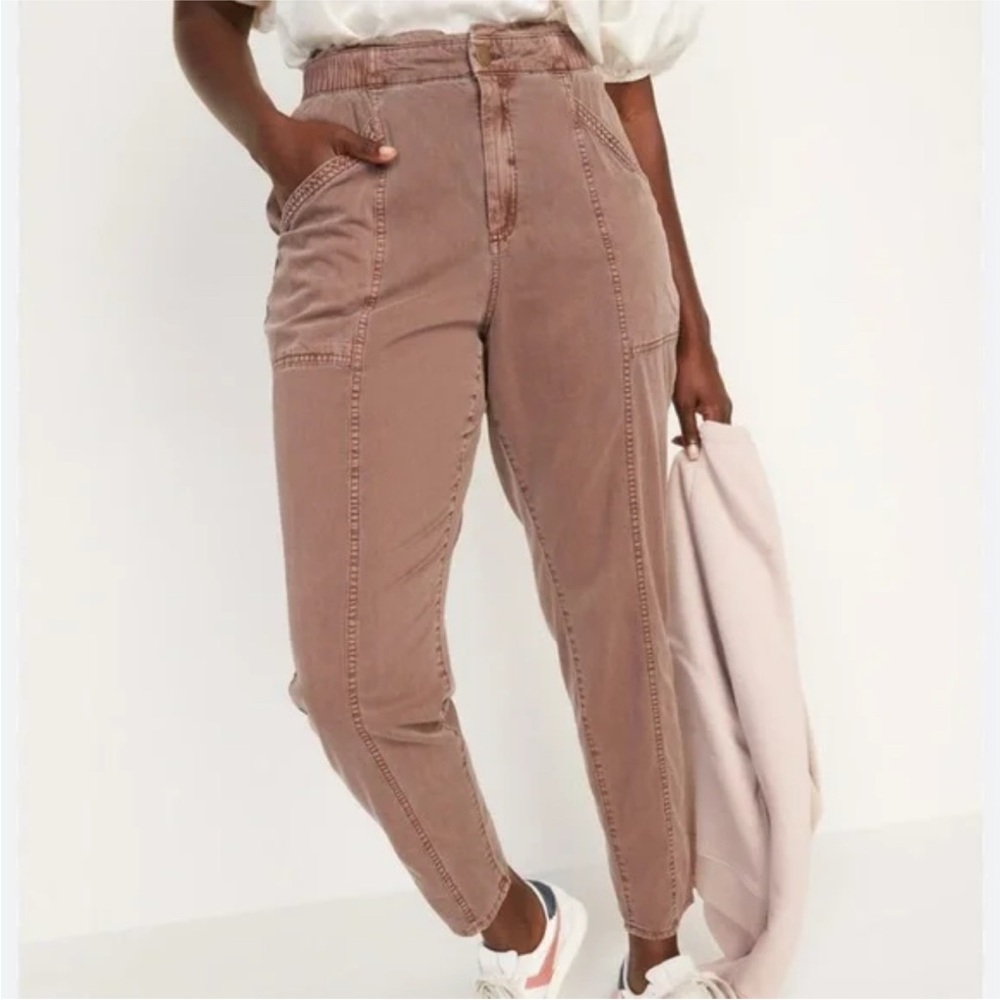 Dear John High-Rise Utility Jogger Pants – Soft Stretch Cotton, Size 29